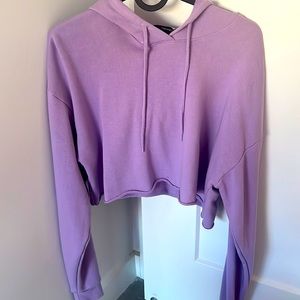 Forever 21 cropped hoodie